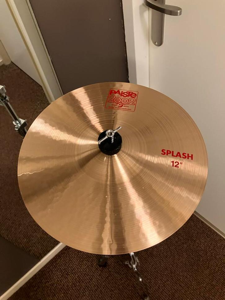 Paiste 2002 Splash 12" Bekken, Muziek en Instrumenten, Percussie, Zo goed als nieuw, Overige soorten, Ophalen of Verzenden