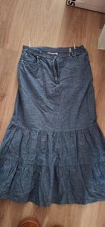 Blauwe Katoenen Rok - Maat 42, Kleding | Dames, Rokken, Blauw, Maat 42/44 (L), Ophalen of Verzenden, Zo goed als nieuw