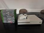 Xbox Series One S Wit + 1 Controller + 14 Games, Ophalen, Gebruikt, Xbox Series S