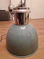 Mooie groene industriële lamp, Huis en Inrichting, Lampen | Hanglampen, Minder dan 50 cm, Zo goed als nieuw, Ophalen