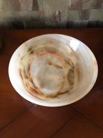 Prachtige schaal van Onyx/Marmer. NIEUW!!!, Huis en Inrichting, Overige materialen, Schaal, Rond, Nieuw