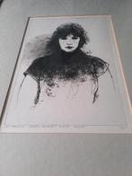 Droge Naald-ets door Leo van Sluis, UNICA, Antiek en Kunst, Kunst | Schilderijen | Modern, Ophalen