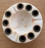 Asbak, rond, vintage, marmer, Ophalen of Verzenden, Gebruikt, Asbak