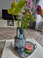 Fidrio Vaas, Huis en Inrichting, Woonaccessoires | Vazen, Ophalen, Zwart, Minder dan 50 cm, Glas