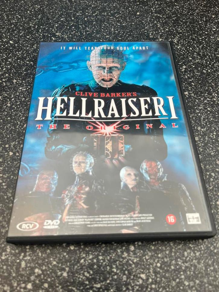 Hellraiser - 1987, Cd's en Dvd's, Dvd's | Horror, Zo goed als nieuw, Ophalen of Verzenden