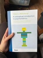 Conceptual Introduction to Psychometrics - Mellenbergh, Boeken, Ophalen of Verzenden, Zo goed als nieuw, Overige onderwerpen