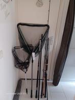 Visspullen:Vishengels,foudraal, nieuw schepnet 30€, Ophalen