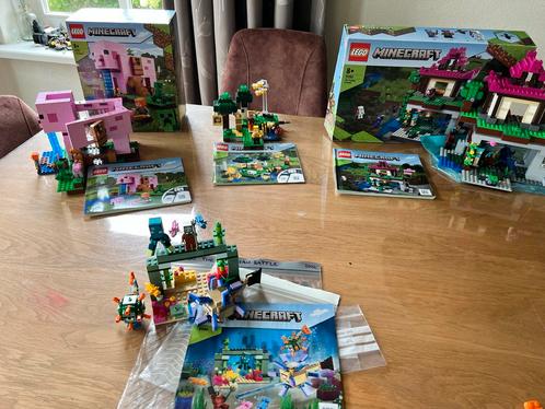 LEGO Minecraft Sets - Diverse Sets Beschikbaar, Kinderen en Baby's, Speelgoed | Duplo en Lego, Gebruikt, Lego, Complete set, Ophalen of Verzenden