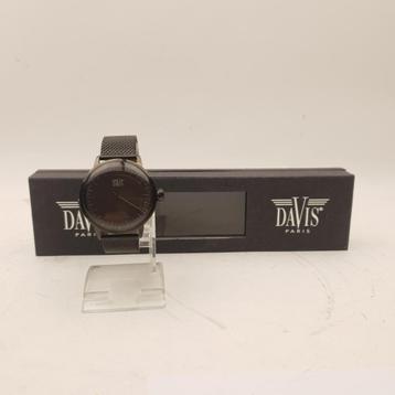 Davis 2223 One Hand Black Horloge || Nu voor €49.99 beschikbaar voor biedingen