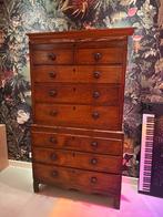 Antieke houten ladekast 200/114 koplat is los voor transport, Huis en Inrichting, Kasten | Ladekasten, Ophalen, Gebruikt, 100 tot 150 cm