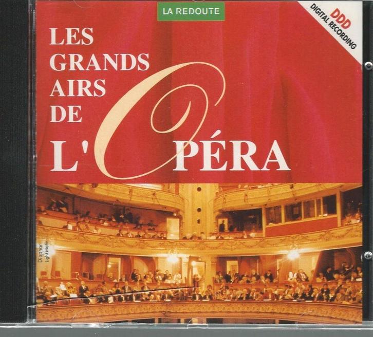 Grands airs de l'opera oa.Verdi,Wagner,Mozart,Puccini = 1,99, Cd's en Dvd's, Cd's | Klassiek, Zo goed als nieuw, Kamermuziek, Classicisme