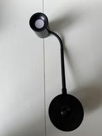 Zwarte LED Plug-in stopcontact lamp / wandlamp, Huis en Inrichting, Lampen | Wandlampen, Ophalen of Verzenden, Zo goed als nieuw
