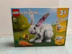 LEGO 31133 Wit Konijn NIEUW, Ophalen of Verzenden, Nieuw, Complete set, Lego
