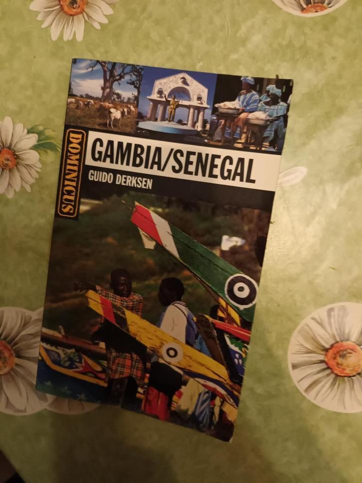 Gambia Senegal Dominicus reisgids Guido Derksen Afrika west, Boeken, Reisgidsen, Zo goed als nieuw, Reisgids of -boek, Afrika