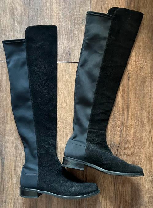 Stuart Weitzman over the knee laarzen maat 38, Kleding | Dames, Schoenen, Gedragen, Hoge laarzen, Zwart, Ophalen of Verzenden