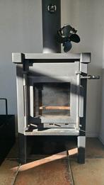 Janus 6 houtkachel – 6 kW - nette staat, Ophalen, Houtkachel, Zo goed als nieuw, Vrijstaand