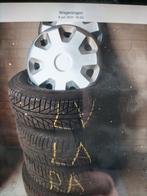 4 SUPERVOORDELIGE..WINTERBANDEN met wieldoppen, Auto-onderdelen, Banden en Velgen, Ophalen, 15 inch, Banden en Velgen, Winterbanden