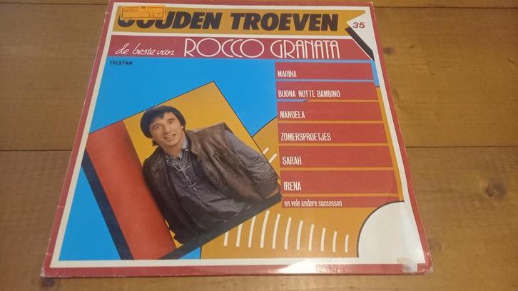 lp verzamel album Rocco Granata - De Beste Van Rocco Granata, Cd's en Dvd's, Vinyl | Nederlandstalig, Gebruikt, Pop, 12 inch, Ophalen of Verzenden