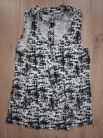 Zwart Witte Top (M), Maat 38/40 (M), Zwart, Ophalen of Verzenden, Zonder mouw