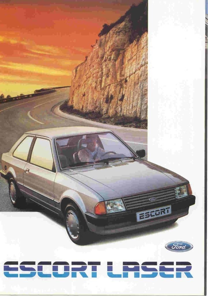 Ford Escort Laser (febr. 1984), Ophalen of Verzenden, Nieuw, Ford