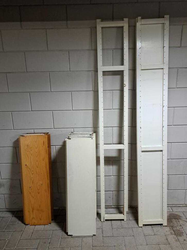 lundia stellingkast + ladenblok, Huis en Inrichting, Kasten | Stellingkasten, Gebruikt, Ophalen