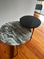 Marmeren Salontafel set. Izgs., Ophalen, Overige materialen, 50 tot 100 cm, Rond