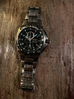Seiko Sportura Chronograph - Nieuwe Batterij!, Sieraden, Tassen en Uiterlijk, Horloges | Heren, Seiko, Gebruikt, Staal, Polshorloge