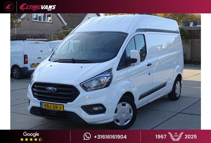 Ford Transit Custom Euro 6 | Sortimo inrichting + stroom, Auto's, Bestelauto's, Bedrijf, Te koop, ABS, Achteruitrijcamera, Airconditioning