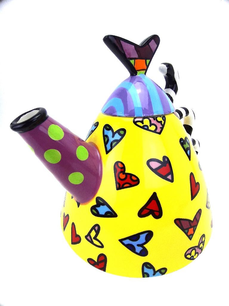 Britto creatieve theepot "Uil", Keramiek, Overige typen, Nieuw, Ophalen of Verzenden