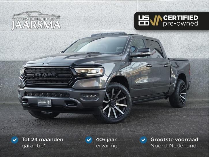 Dodge Ram 1500 5.7 V8 4x4 Limited Night CrewCab | Luchtverin, Auto's, Dodge, Bedrijf, Te koop, RAM 1500, 4x4, ABS, Achteruitrijcamera