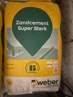 Weber Zandcement Super Sterk 4 x 20kg, Doe-het-zelf en Verbouw, Metselstenen, Ophalen of Verzenden, Zo goed als nieuw, Kalkzandstenen
