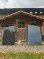 Glass-glass zonnepanelen met omvormers (245 en 250 WP), Ophalen of Verzenden, Zo goed als nieuw, Overige materialen