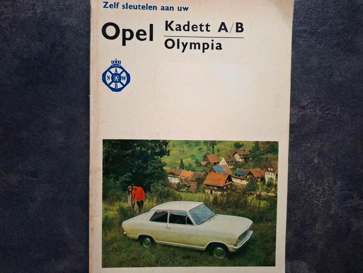 Opel Kadett A/B Olympia handleiding instructieboekje ANWB, Auto diversen, Handleidingen en Instructieboekjes, Ophalen of Verzenden