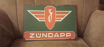 Zundapp Blikken Bord 20x30cm beschikbaar voor biedingen