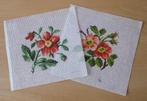 2 x Stramien met Bloemen, Patroon, Nieuw, Ophalen of Verzenden, Nvt