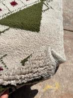 Vintage Kleed met Geometrisch Design gemaakt in Nederland, Gebruikt, 100 tot 150 cm, Wit, Rechthoekig