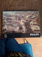Oude Philips plattegrond waarop alle locaties staan, Ophalen of Verzenden, Zo goed als nieuw