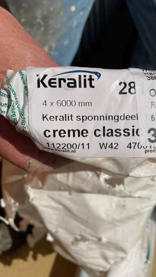 Keralite creme classic sponningdelen Ral 9001  NIEUW, Doe-het-zelf en Verbouw, Platen en Panelen, Nieuw, Overige materialen, Minder dan 20 mm