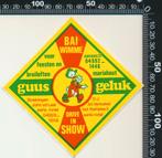 Sticker: Guus Geluk Drive in show - Mariahout, Verzamelen, Ophalen of Verzenden, Zo goed als nieuw, Bedrijf of Vereniging