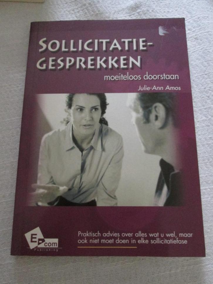 sollicitatie-gesprekken moeiteloos doorstaan Julie-Ann Amos, Boeken, Advies, Hulp en Training, Zo goed als nieuw, Ophalen of Verzenden