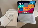 Apple iPad Pro 2022 12.9 128GB Apple Pencil Magic Keyboard, Computers en Software, Apple iPads, Ophalen of Verzenden, Zo goed als nieuw