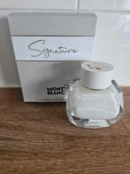 Lege parfum fles Mont Blanc Signature 50ml, Verzamelen, Parfumverzamelingen, Verzenden, Parfumfles