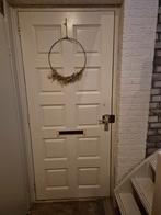 Houten voordeur, Ophalen, Gebruikt, Buitendeur, 200 tot 215 cm