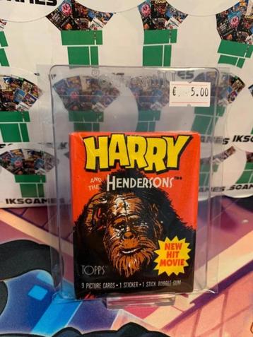 Harry and the Hendersons Booster - Topps - 1987 - Iksgames beschikbaar voor biedingen