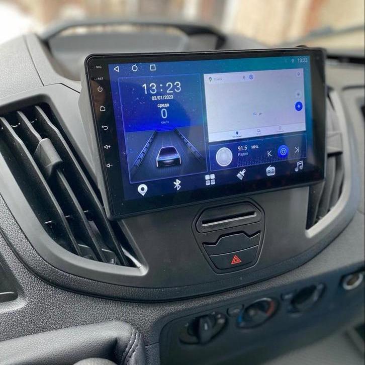 CarPlay Scherm Ford Transit - Montage mogelijk., Auto diversen, Autoradio's, Nieuw, Ophalen