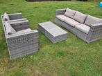 Wicker tuinset, Tuin en Terras, Ophalen of Verzenden, Zo goed als nieuw, Wicker, Bank