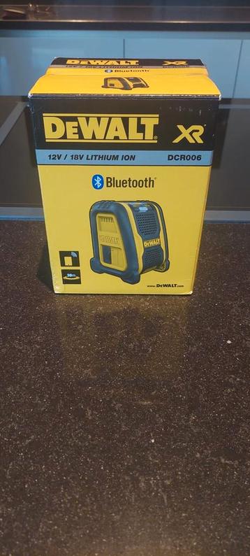DeWalt XR Bluetooth Speaker - Nieuw in doos beschikbaar voor biedingen