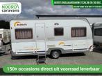 Dethleffs New Line 450 RONDZIT + VOORTENT +VASTBED, Caravans en Kamperen, Caravans, Serviceluik, Bedrijf, 750 - 1000 kg, Tot en met 4