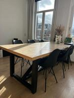 Eettafel set, Huis en Inrichting, Tafels | Eettafels, Ophalen, Gebruikt, 100 tot 150 cm, 200 cm of meer