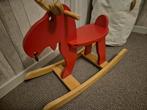 Ikea EKORRE Hobbelpaard - Rood, Kinderen en Baby's, Ophalen of Verzenden, Zo goed als nieuw, Jongen of Meisje